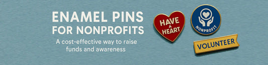How Nonprofits Use Enamel Pins to Raise Funds and Awareness