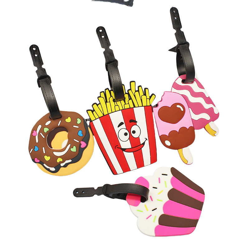 Corporate Custom PVC Rubber Luggage Tag