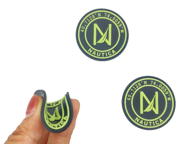 PVC patches for luggage and apparel