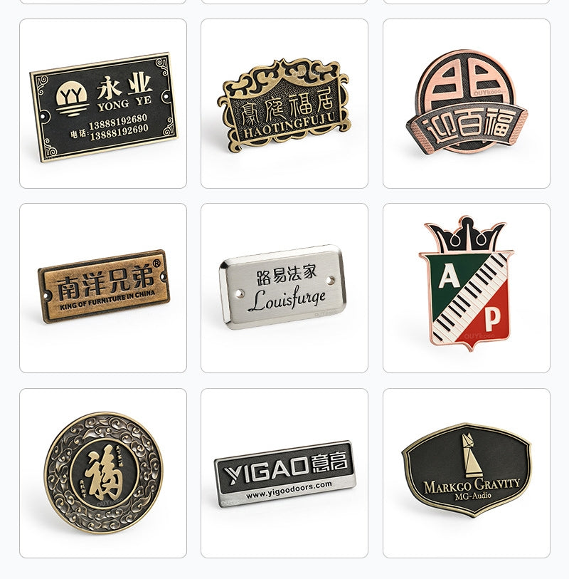 Metal Label Customization: Materials and Processes – WNMCraft