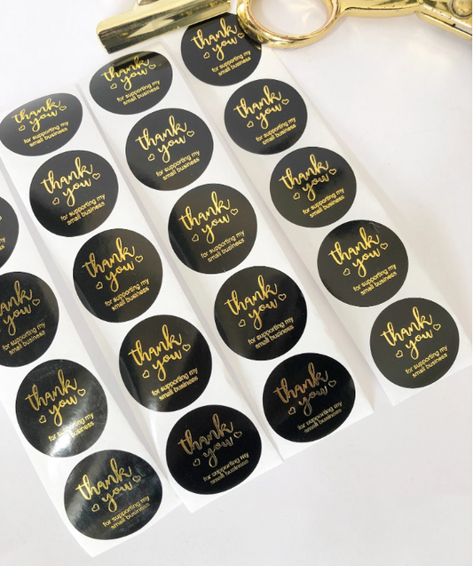 Crystal Logo Stickers – NO MOQ, ideal for small-bussiness.