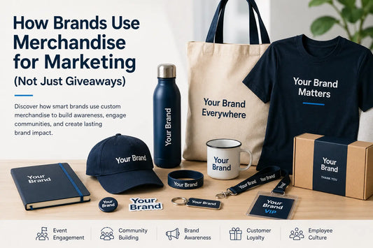 How Brands Use Merchandise for Marketing (Not Just Giveaways)