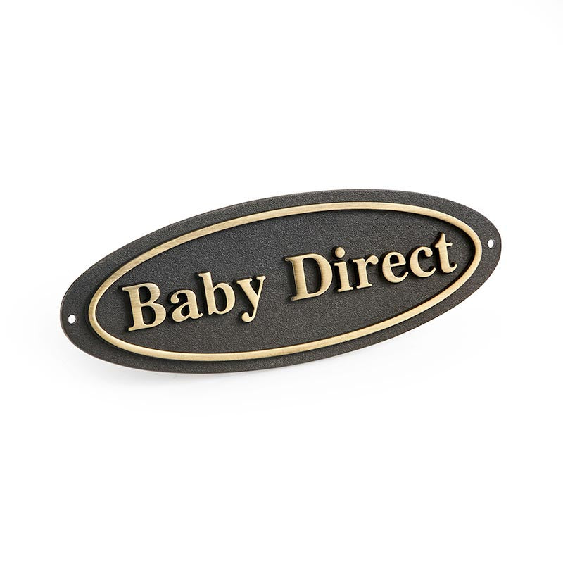 Custom Personalized Zinc Alloy Metal Name Tag