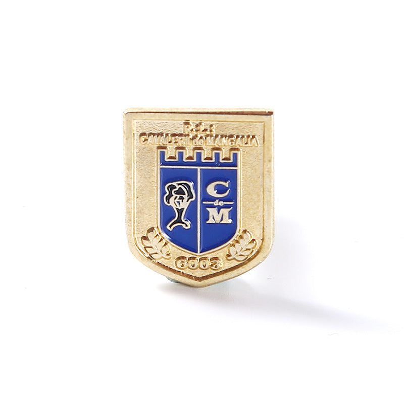 Metal relief cufflinks