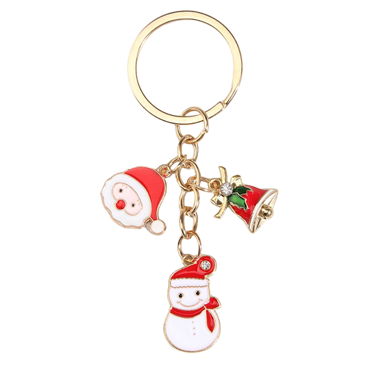 Custom Christmas Enamel Keychains