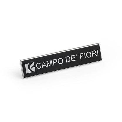 Custom Personalized Zinc Alloy Metal Name Tag