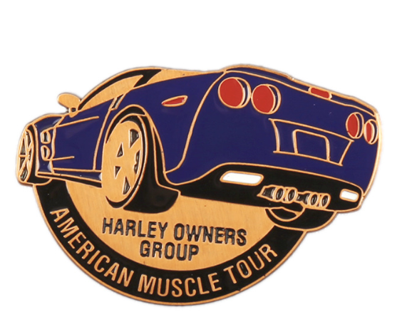 Hard enamel pin badge