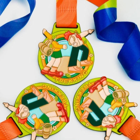 Colored Soft Enamel Medal