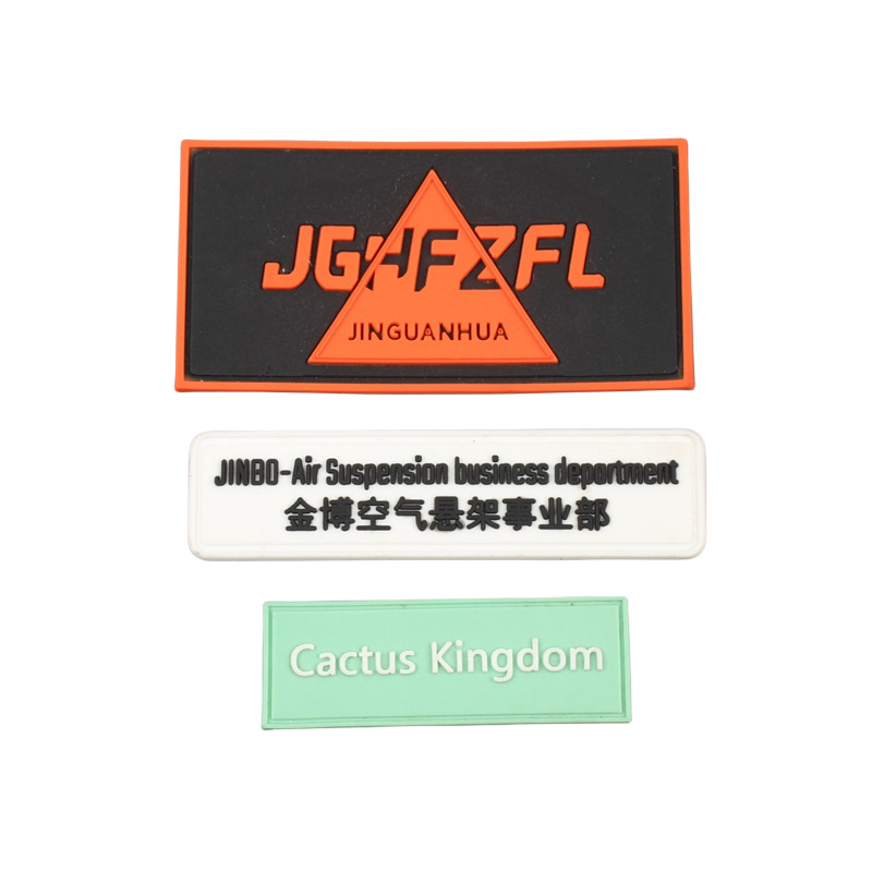 PVC patches for luggage and apparel