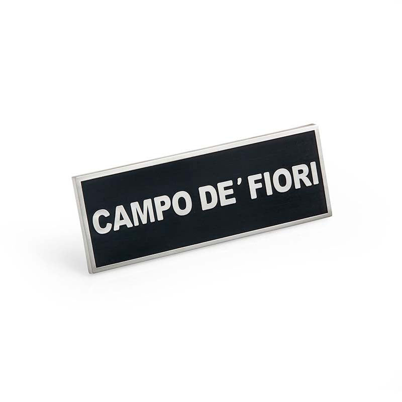 Custom Personalized Zinc Alloy Metal Name Tag