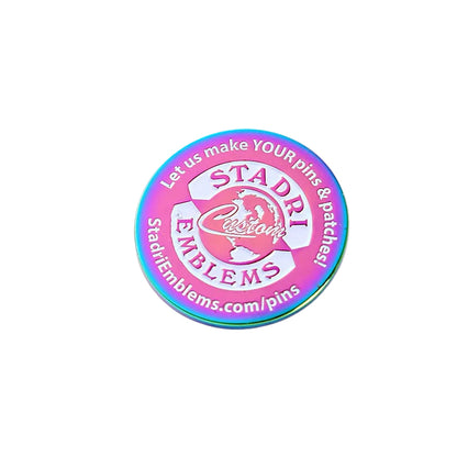 Colored Electroplated Pin Badge - WNMCraft