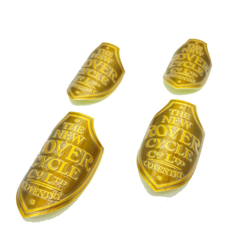 Custom Aluminum Metal Labels for perfume bottle packaging, aroma bottle packaging, and glass bottle packaging