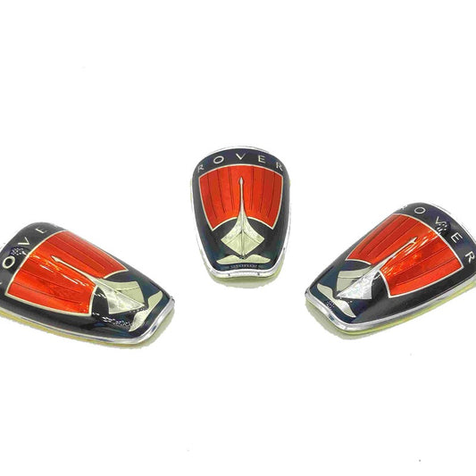 Customizable Red Bicycle Aluminum Metal Labels+3M