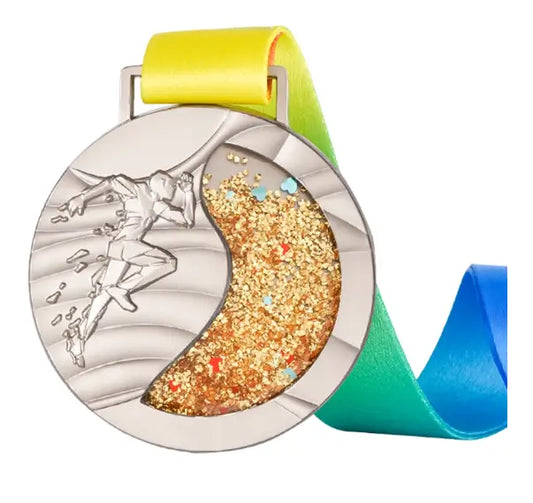 Custom Liquid Sand Medals · 500pcs MOQ · Free Design & Fast Delivery