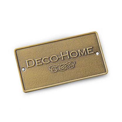 Custom Brass Metal Name Tag