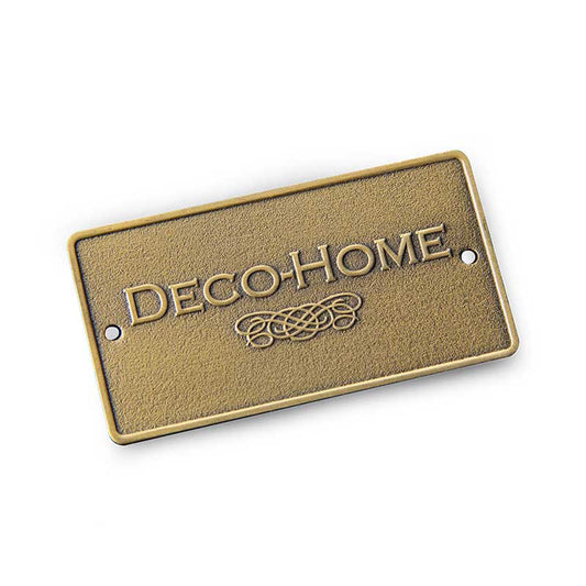 Custom Brass Metal Name Tag