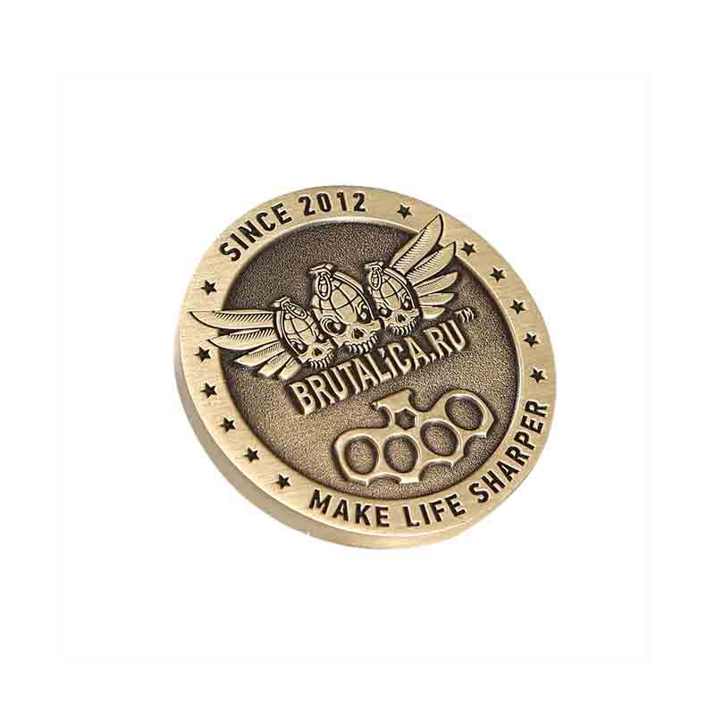 Die Struck Pin Badge