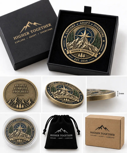 Custom challenge coin presentation packaging options