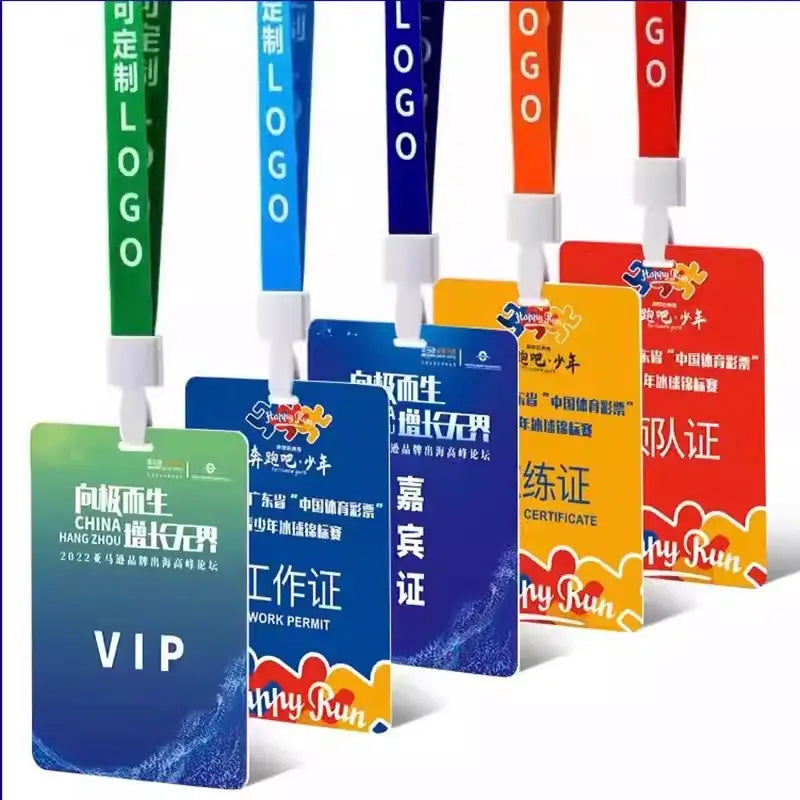 Custom Conference Badge Accessory · Logo Printing · Factory Direct