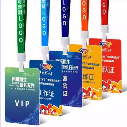 Custom Conference Badge Accessory · Logo Printing · Factory Direct