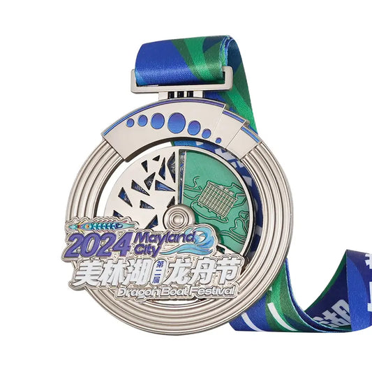 Bulk Custom Spinning Medal • 100pcs MOQ • Fast Delivery