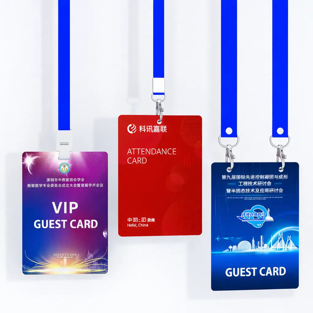 Custom Conference Badge Accessory · Logo Printing · Factory Direct