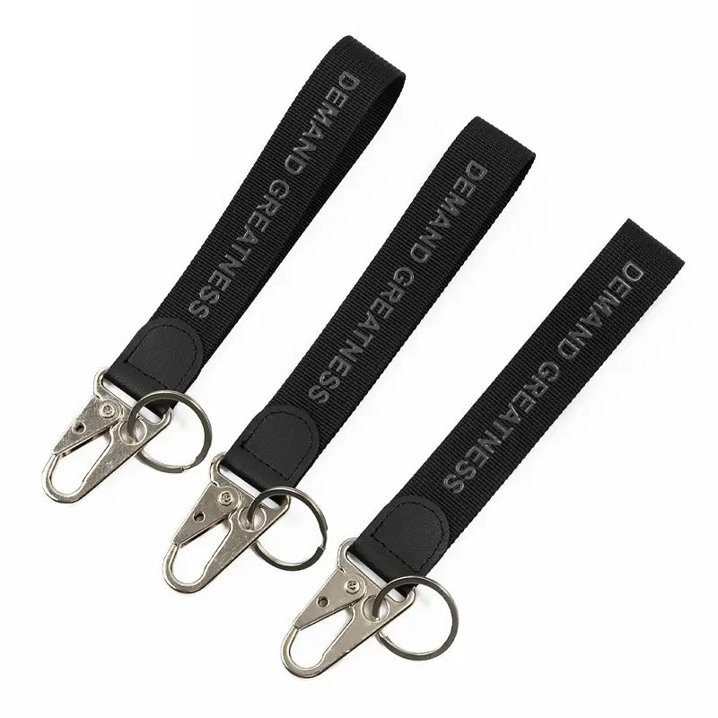 Custom Polyester Wrist Lanyard Accessory · Eagle Beak Clip · Factory Direct