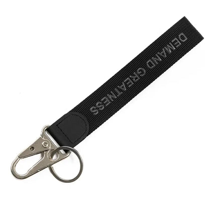 Custom Polyester Wrist Lanyard Accessory · Eagle Beak Clip · Factory Direct