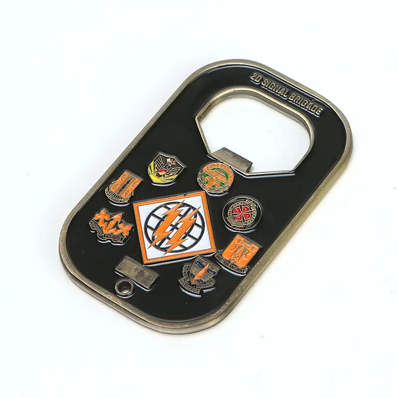 Custom Metal Bottle Opener Accessory · Logo Enamel · 100pcs MOQ