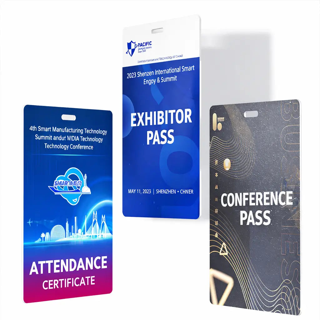 Custom Conference Badge Accessory · Logo Printing · Factory Direct